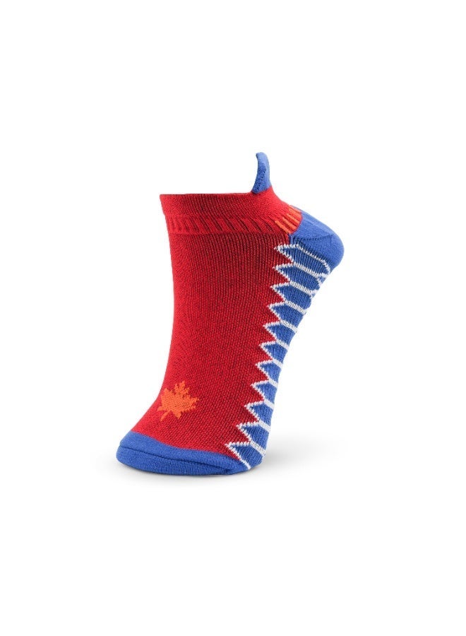 White Leaf 3 Pack Quick Dry Performance Ankle Socks - Multicolor - Image 2